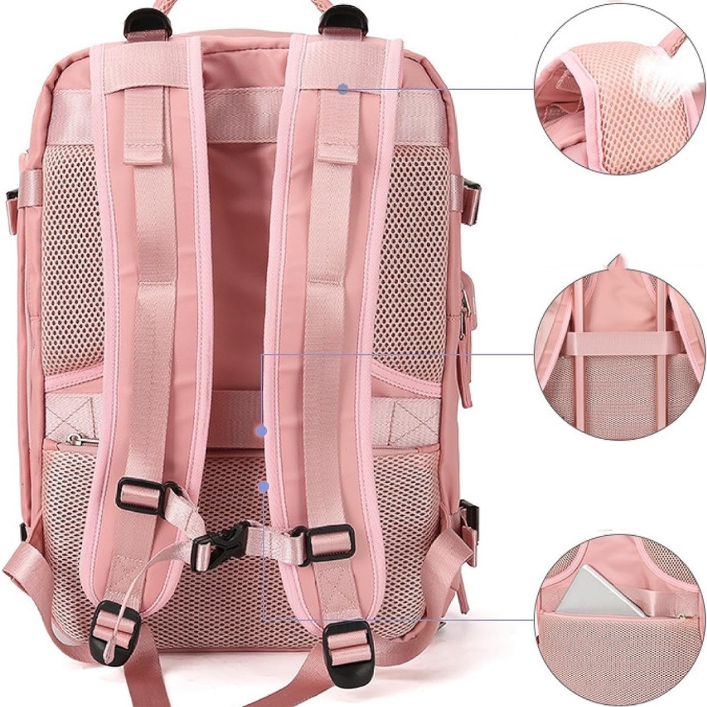Multifunctional Large Capacity Backpack Ladies Bu… - image 4